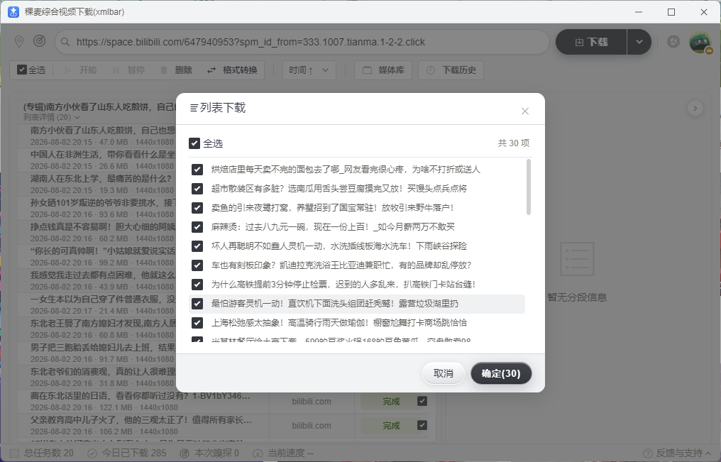 稞麦视频下载器
